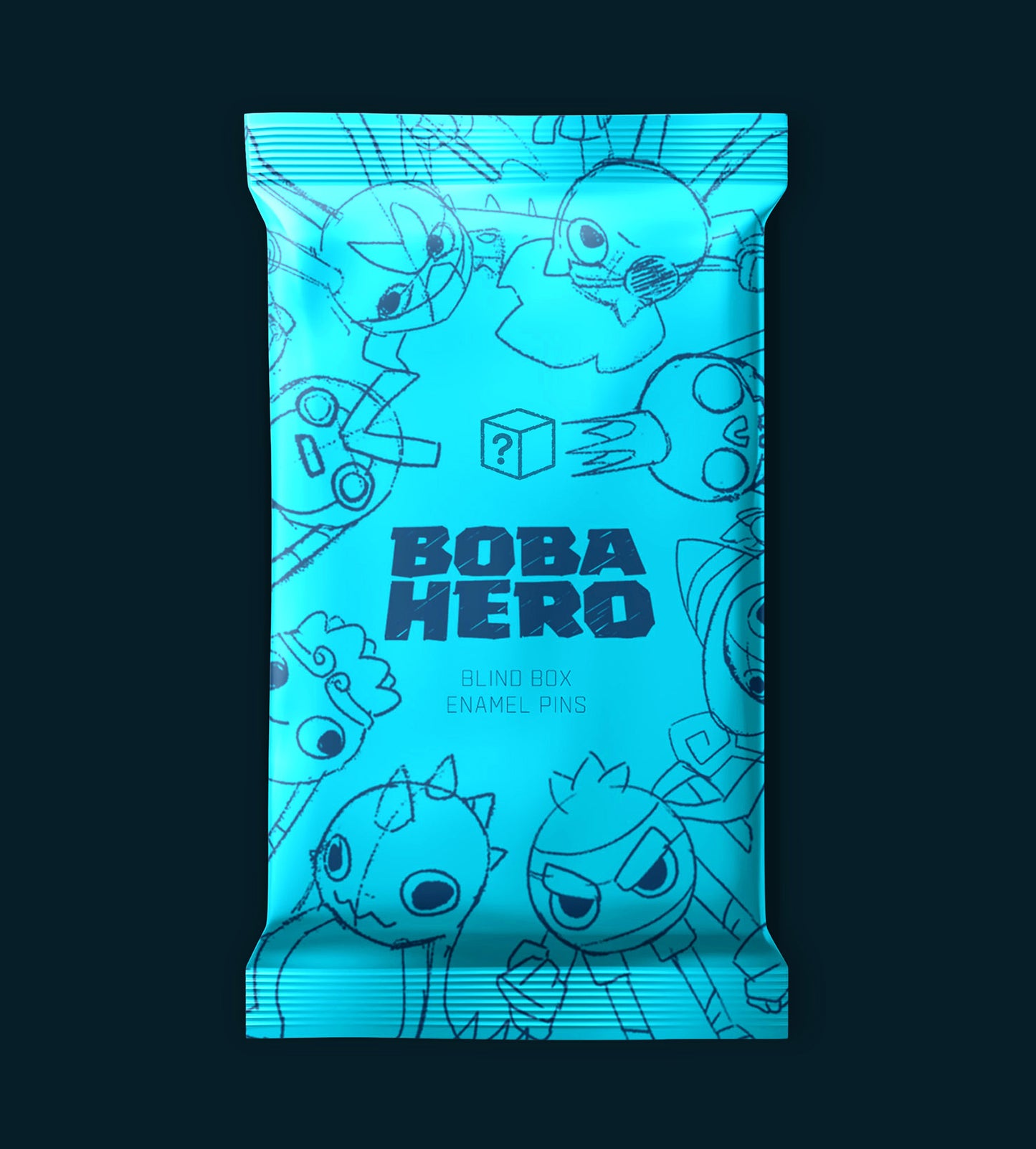 BLIND BOX BOBA HERO PIN